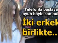 İki Erkekle Böyle Yakalandı . . . Oyun Son Buldu
