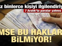 7 ARALIK’TA ÖDENECEK