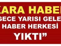 Gecenin Kara Haberi Az Önce Geldi.