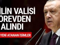 21 ilin valisi görevden alındı