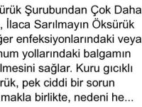 Öksürük Şurubundan Çok Daha Etkili…