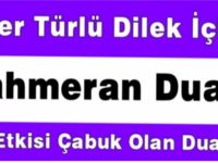 Her türlü dilek istek hacet için Şahmeran Duası