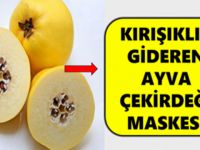Ayva çekirdeği maskesi
