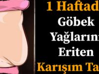 1 Haftada Göbek Yağlarınızı Eritmek İstermisiniz? Cevabınız Evet İse Bu Karışım Tam Size Göre!!