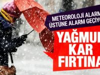 Kar geliyor meteoroloji yeni duyurdu 8 il için arka arkaya alarm geldi
