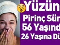 Yüzüne pirinç sürdükten sonra büyük değişim yaşayan kadın herkesi hayrete düşürdü.