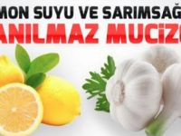 Limon Suyuna Sarımsak Atıp İçin Farkı Görün