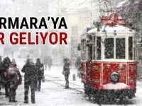 Marmara’ya kar geliyor