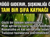 Öksürüğü Giderir, Şişkinliği Önler, Tam Bir Şifa Kaynağı