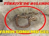 Türkiye'de Bulundu Dünyanın Sonu mu Geliyor