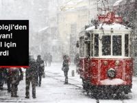 Meteoroloji'den  kar uyarısı!