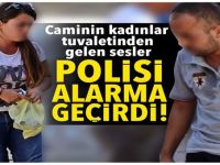 Caminin Kadınlar Tuvaletinden Gelen Değişik Sesler Polisi Alarma Geçirdi