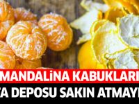 Mandalina Kabukları Şifa Deposu Sakın Atmayın