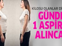 Uzmanlar, kilosuyla başı dertte olanların her gün bir aspirin almasının yararlı olabileceğini keşfetti