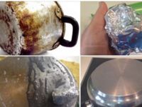 Yanan Tencerelerinizi 30 Saniyede Yenileyin.