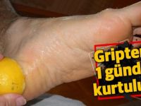 Bu yöntemle gripten 1 günde kurtulun
