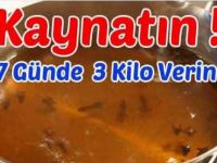 Kaynatın ve 1 Haftada 3 Kilo Zayıflayın
