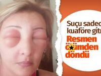 Saçlarını yaptırmak için kuaföre gitti, az kalsın c-anından oluyordu