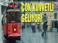 ÇOK KUVVETLİ GELİYOR. İSTANBUL’DA OTURANLAR DİKKAT. ŞEMSİYESİZ ÇIKMAYIN