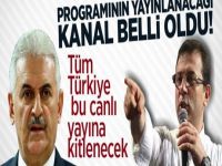 EKREM İMAMOĞLU-BİNALİ YILDIRIM ORTAK YAYININ TARİHİ VE SAATİ BELLİ OLDU