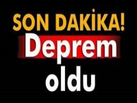Az Önce Yine Korkutan Deprem Oldu
