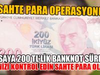 Sahte para operasyonu: 2 kişi gözaltına alındı