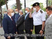 Vali Dağlı Samsun’da göreve başladı