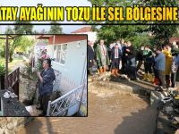 Vali Atay’ın ilk işi sel bölgesi oldu
