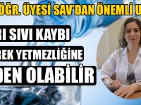 Dr. Sav’dan Önemli Uyarı