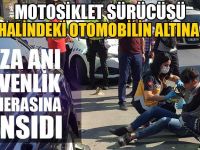 Sürücü Park Halindeki Otomobilin Altına Girdi