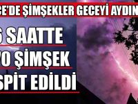 Şimşekler Geceyi Aydınlattı