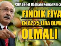Fındık Fiyatı En Az 25 Lira Olmalı