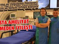 Ameliyat edilmeyen hasta sağlığına kavuştu