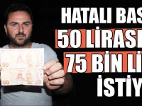 Hatalı Basım 50 Lirasına Teklif Bekliyor