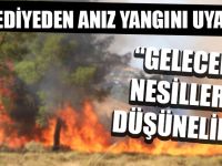 Belediyeden Anız Yangını Uyarısı