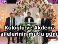 Başkan Koloğlu ve Başkan yardımcı Akdeniz’in mutlu günü
