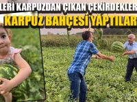 Karpuzların Hasadını Yapmanın Sevincini Yaşıyorlar