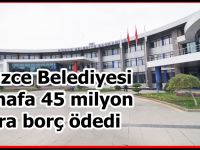 Düzce Belediyesi esnafa 45 milyon lira borç ödedi