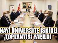 Sanayi Üniversite İşbirliği Toplantısı Yapıldı