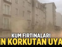 Kum Fırtınaları İçin Korkutan Uyarı