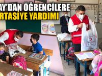 Kızılay’dan Öğrencilere Kırtasiye Yardımı