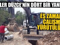 Ekipler Düzce’nin Dört Bir Yanında