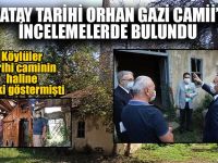 Vali Atay Tarihi Tarihi Camide İncelemelerde Bulundu