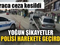 Yoğun Şikayetler Polisi Harekete Geçirdi