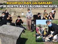 Özel Öğrenciler Kazı Çalışmalarına Destek Verdi