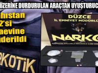 Şüphe Üzerine Durdurulan Araçtan Uyuşturucu Çıktı