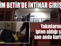Yakınlarının İpten Aldığı Şahıs Son Anda Kurtarıldı