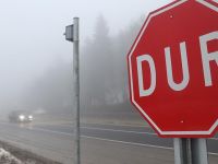 Bolu kent merkezi sisle kaplandı