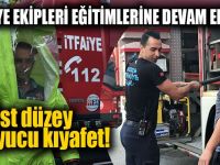 İtfaiye Ekipleri Eğitimlerine Devam Ediyor