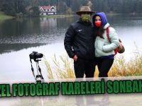 Sonbaharda tatilciler Gölcük’e akın etti